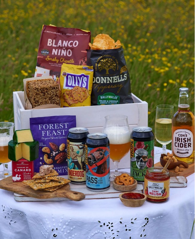 Beer & Bites Gift Basket Beer & Bites Gift Basket